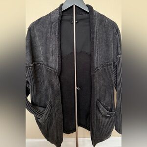 Women's Black Knit Jacket